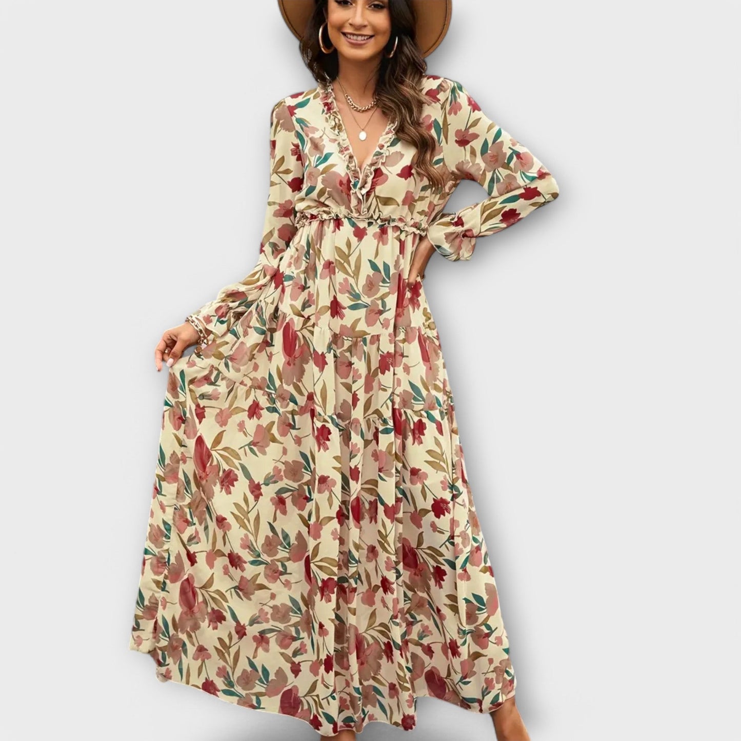 Ynah | Elegant Maxi Dress