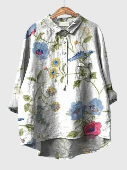 Valeria | Floral Print Blouse