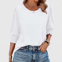Solara | Elegant Smocked Top