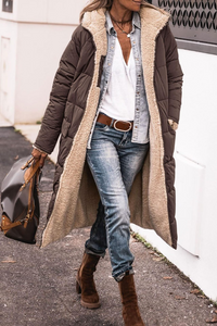Elegant Reversible Coat for Women