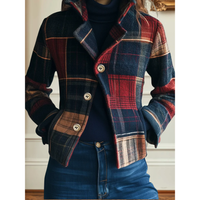 Noelle | Classic Plaid Jacket