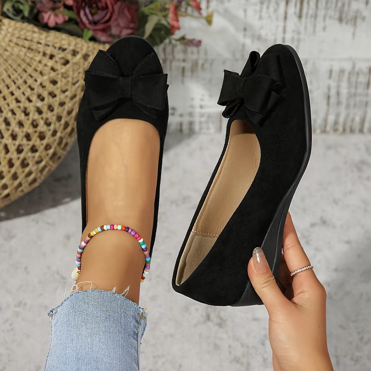 Amy - Comfort Ballerinas with Refined Support