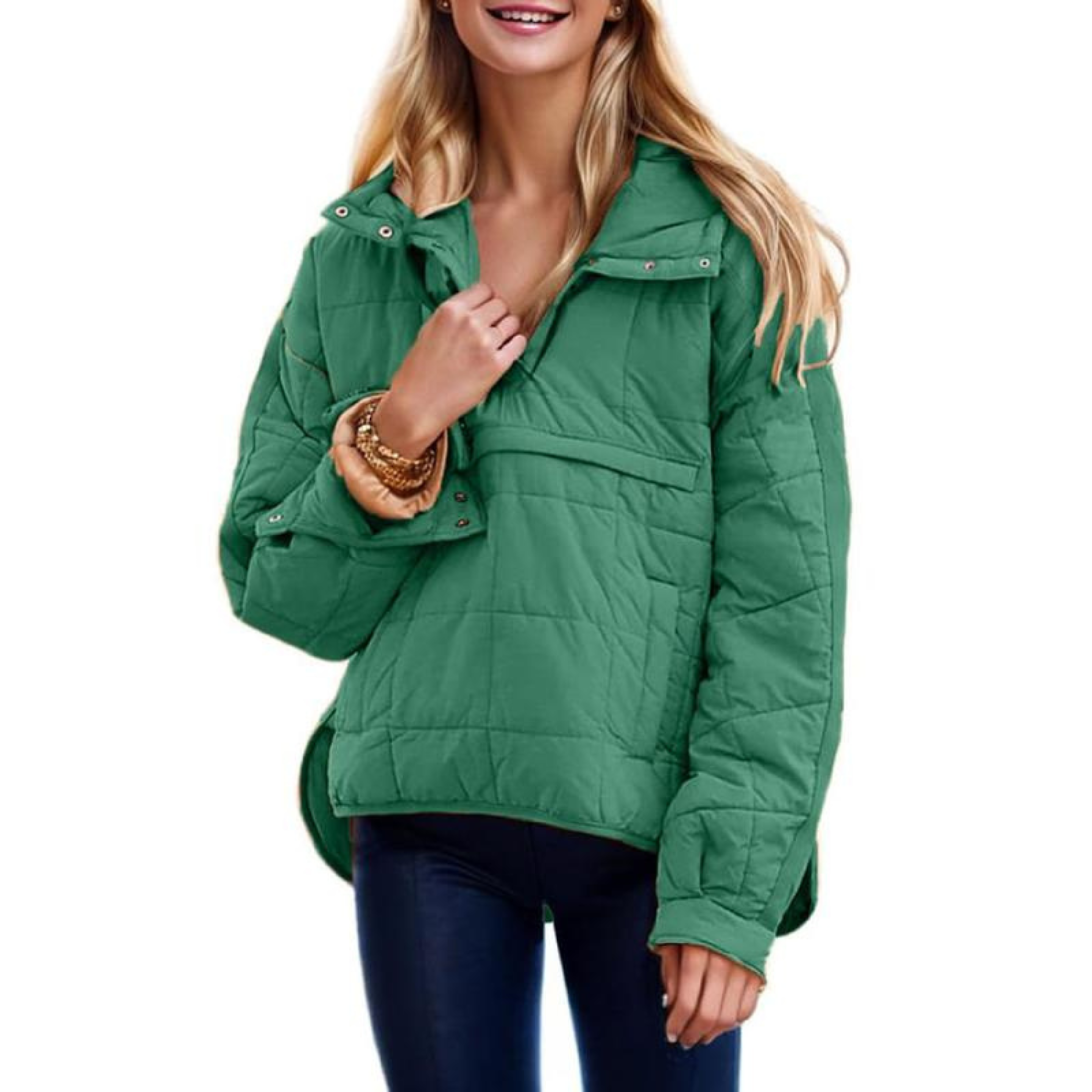 Farrell™ – Oversized Hooded Pullover Hooded Jacket