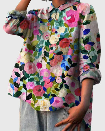 Valeria | Floral Print Blouse
