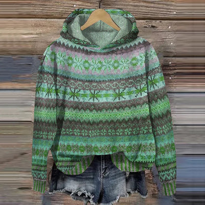 Tovira | Ethnic Retro Hoodie
