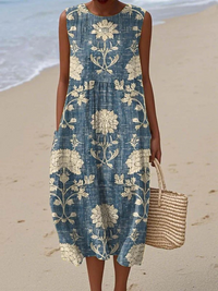 Elvira | Boho Midi Dress