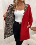 Jenn - Reversible Leopard Print Jacket