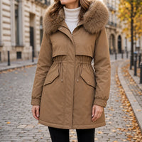 Velora | Chic Mid-Length Parka