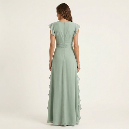 Yana | Ruffle Maxi Dress