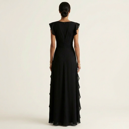 Yana | Ruffle Maxi Dress
