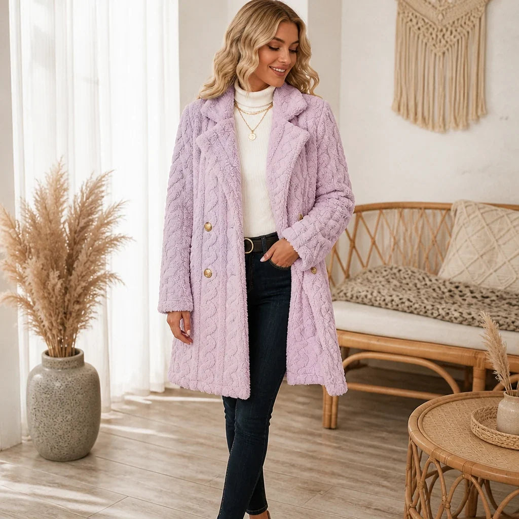 Wintelle | Chic Double-Breasted Winter Coat